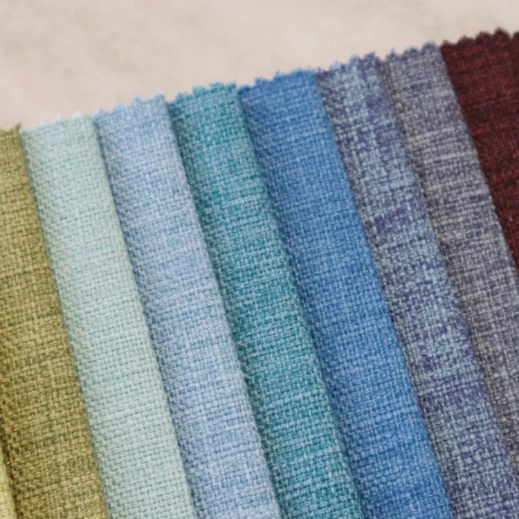 Natural Linen Weave Upholstery Fabric factory Natural Linen Weave Upholstery Fabric factory